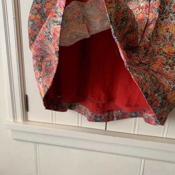 Anthropologie Maeve Floral Rosia Pleated - Picture 5 of 7